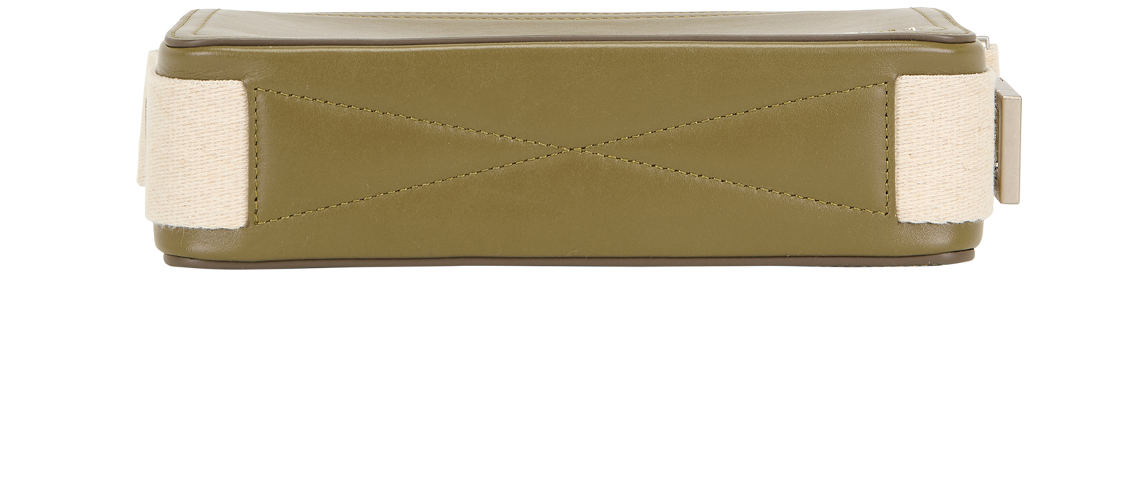 Le Cuerda Horizontal, &pound;175, Handbags, Green, Leather, Top view